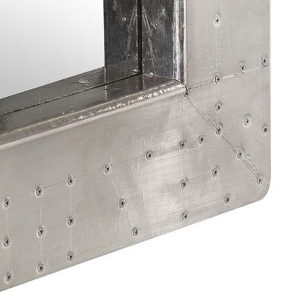 vidaXL Wall Mirror Decorative Mirror with Aviator Style Hall Mirror Metal-3