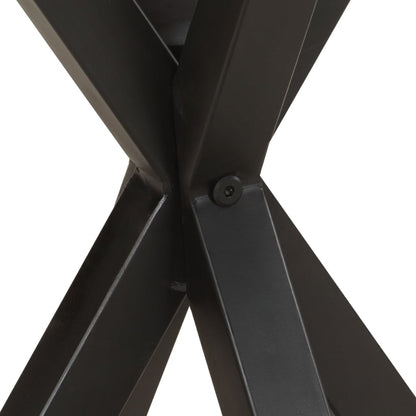 vidaXL Side Table 18.9"x18.9"x22" Solid Mango Wood-3