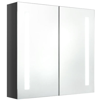 vidaXL Bathroom Cabinet Mirrored Bathroom Vanity Wall Mounted Medicine Cabinet-0