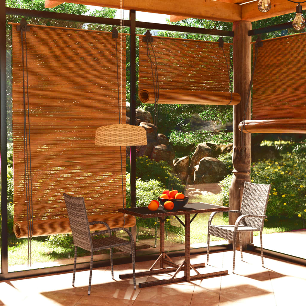 vidaXL Patio Dining Set 3 Piece Dining Table and Chairs Patio Conversation Set-5