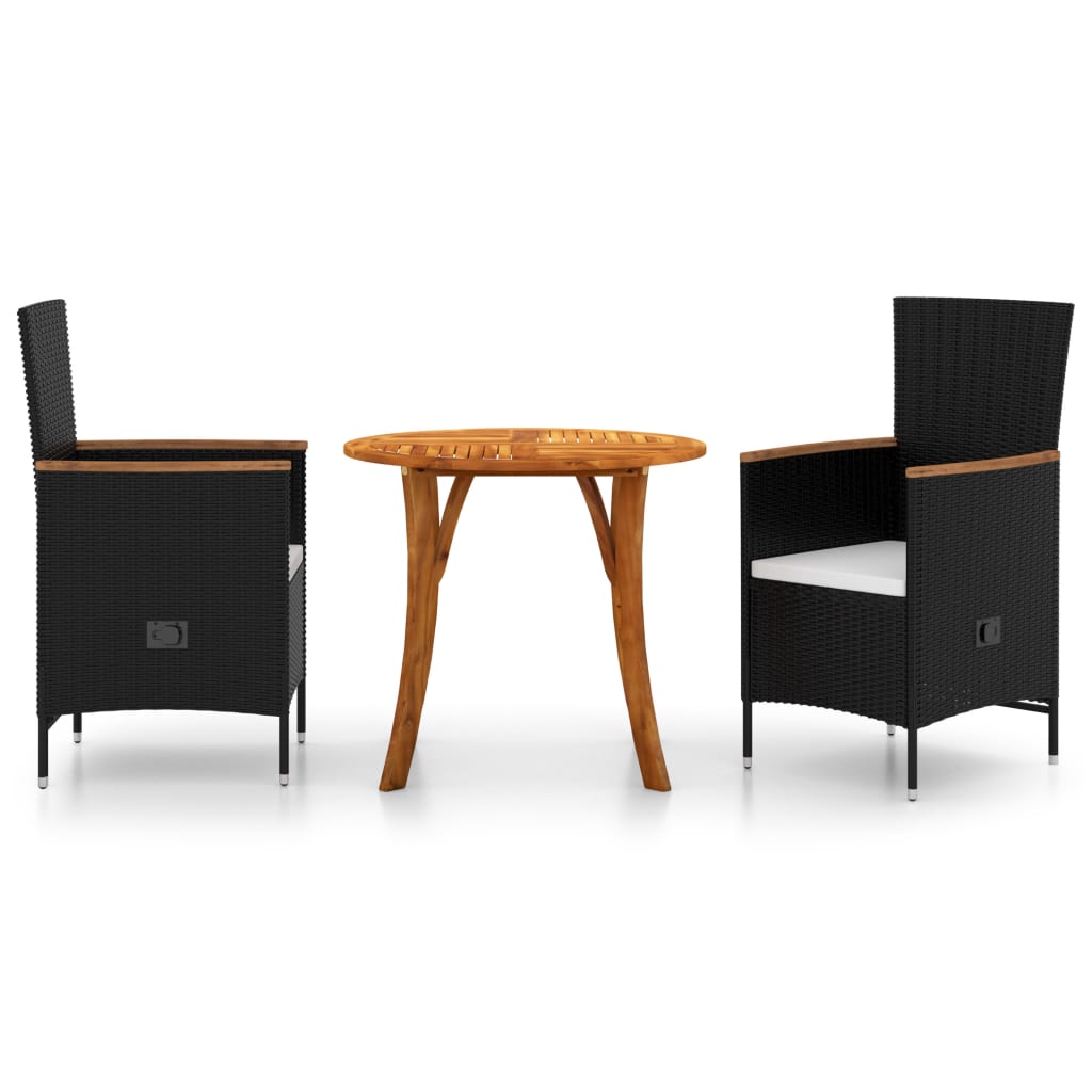 vidaXL Garden Dining Set Gray Patio Dinner Dinette Seat 33.5"/47,2" 3/5 Piece-2