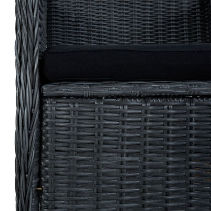 vidaXL Patio Lounge Set 8 Piece Sectional Sofa with Cushions Solid Wood Pine-0