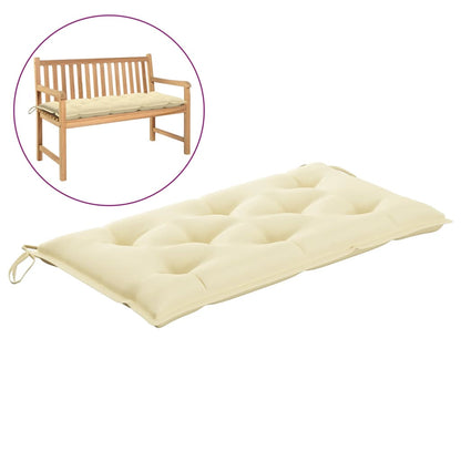 vidaXL Bench Cushion Water Repellent Outdoor Garden Seat Cushion Oxford Fabric-8