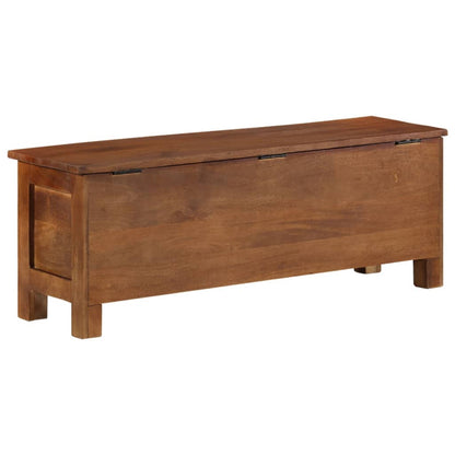 vidaXL Storage Box Sturdy Spacious Sideboard Cabinet Case Solid Wood Mango-0