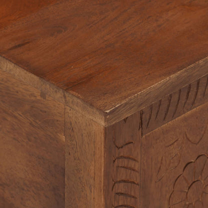 vidaXL Storage Box Sturdy Spacious Sideboard Cabinet Case Solid Wood Mango-3