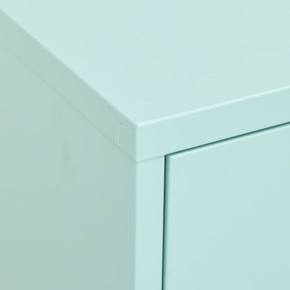 vidaXL Storage Cabinet Freestanding File Cabinet with Shelves for Office Steel-4