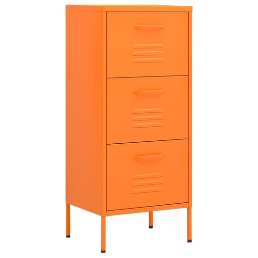 vidaXL Storage Cabinet Freestanding File Cabinet with Drawers for Office Steel-0
