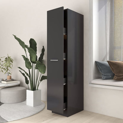vidaXL Apothecary Cabinet Engineered Wood Living Room Cabinet Multi Colors-7