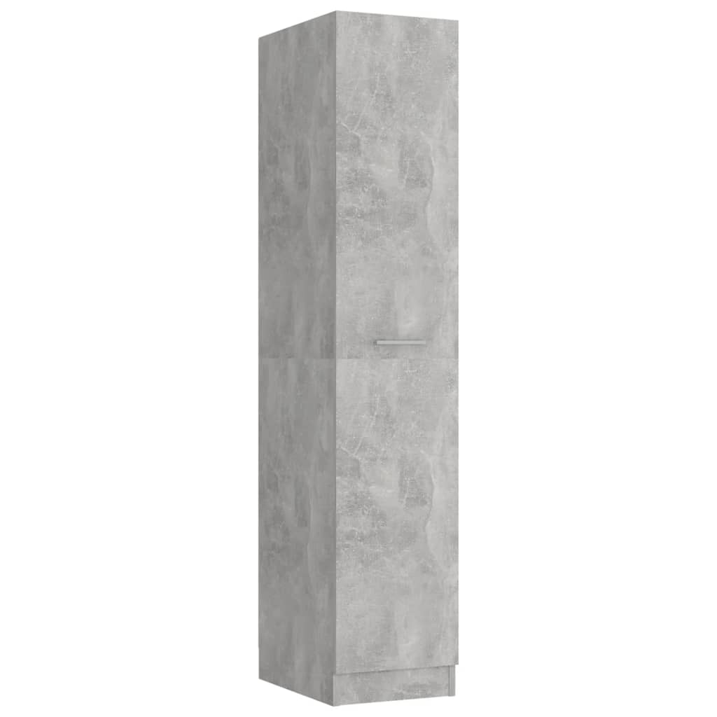 vidaXL Apothecary Cabinet Engineered Wood Living Room Cabinet Multi Colors-4