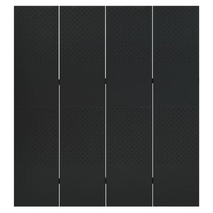vidaXL Room Divider Freestanding Privacy Screen for Room Separation Steel-0