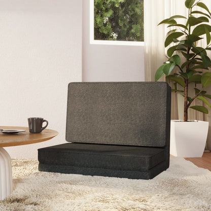 vidaXL Floor Chair Lounge Chaise Lounge Folding Floor Lounger Faux Leather-7