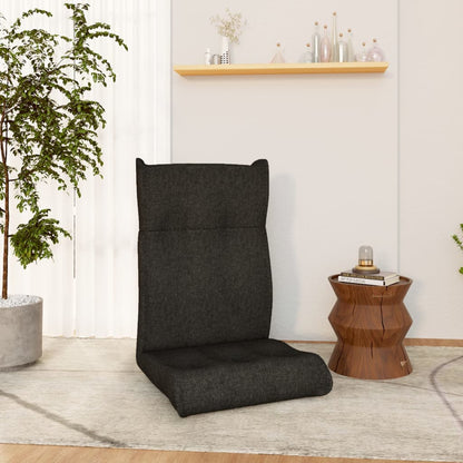 vidaXL Floor Chair Lounge Chair Chaise Lounge Folding Floor Lounger Fabric-5