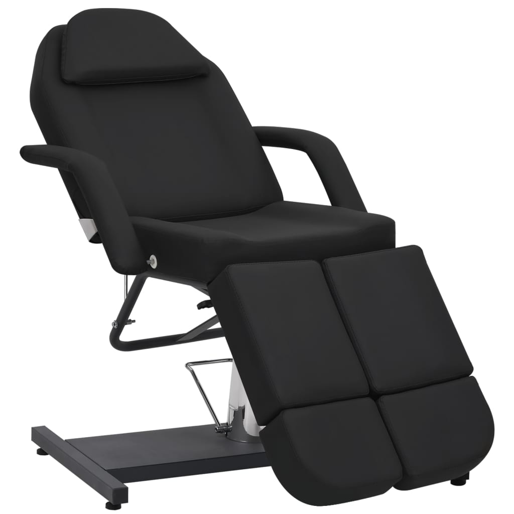 vidaXL Beauty Treatment Chair Massage Bed Reclining Massage Table Faux Leather-2