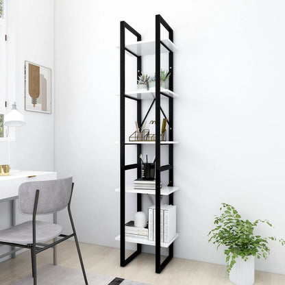vidaXL Bookshelf Bookcase Book Rack Standing Shelf Cabinet Engineered Wood-24