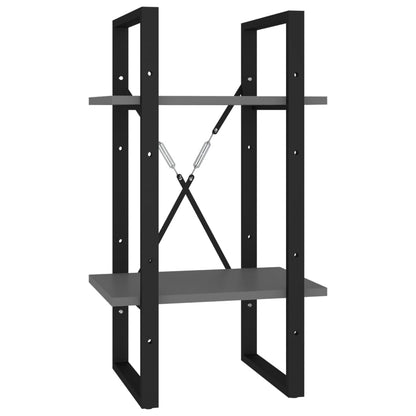 vidaXL Bookshelf Bookcase Book Rack Standing Shelf Cabinet Engineered Wood-4