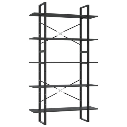 vidaXL Bookshelf Bookcase Book Rack Standing Shelf Cabinet Engineered Wood-0