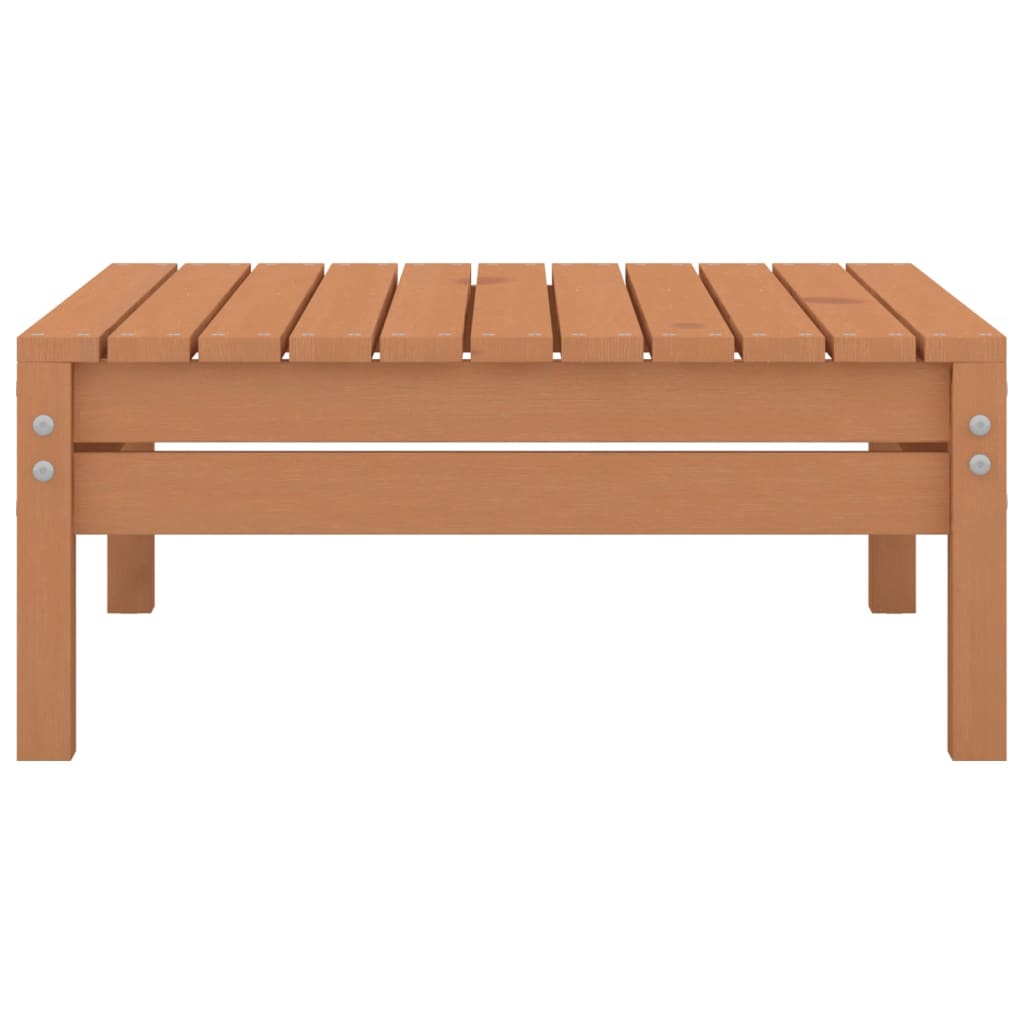 vidaXL Patio Footstool Honey Brown Solid Wood Pine-1