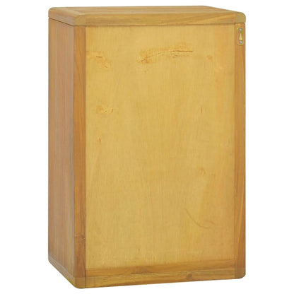 vidaXL Wall-mounted Bathroom Cabinet 17.7"x11.8"x27.6" Solid Wood Teak-3