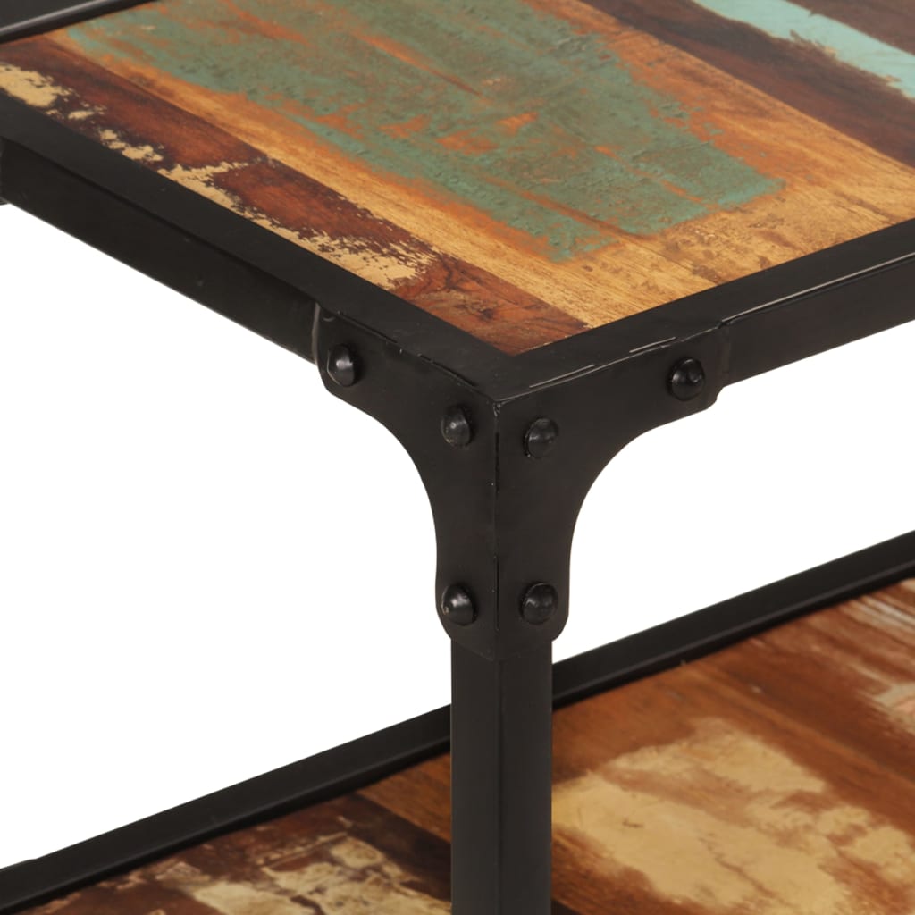 vidaXL TV Stand 59.1"x11.8"x16.1" Solid Wood Reclaimed-2
