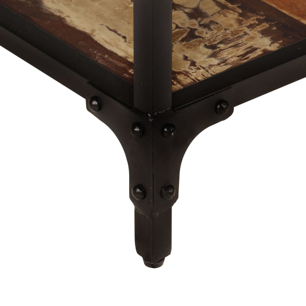 vidaXL TV Stand 59.1"x11.8"x16.1" Solid Wood Reclaimed-3