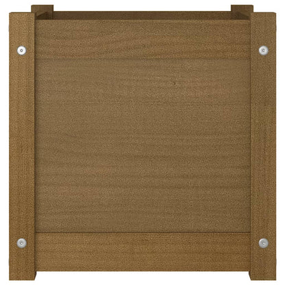 vidaXL Planter Decorative Outdoor Garden Plant Pot Flower Box Solid Wood Pine-4