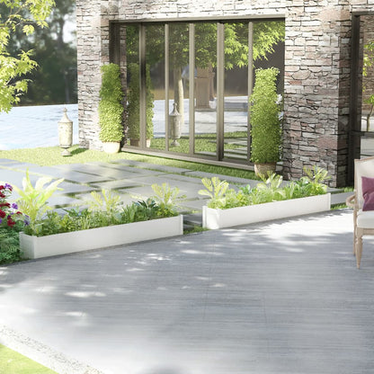 vidaXL Planter Outdoor Patio Raised Garden Bed Flower Box Solid Wood Pine-10