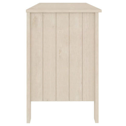 vidaXL Desk Computer Desk Home Office Desk Workstation HAMAR Solid Wood Pine-4