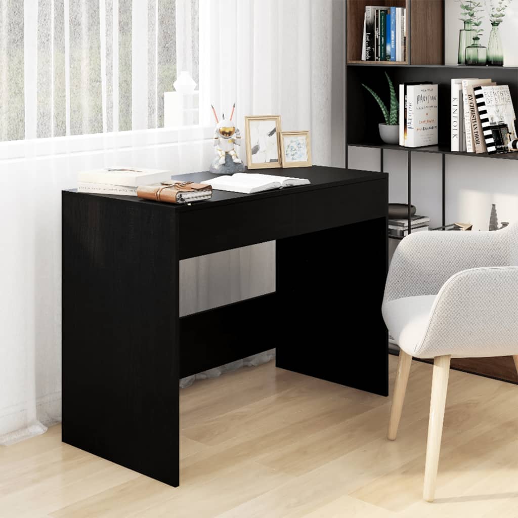 vidaXL Desk with Drawers Computer Desk Home Office Study Table Engineered Wood-5