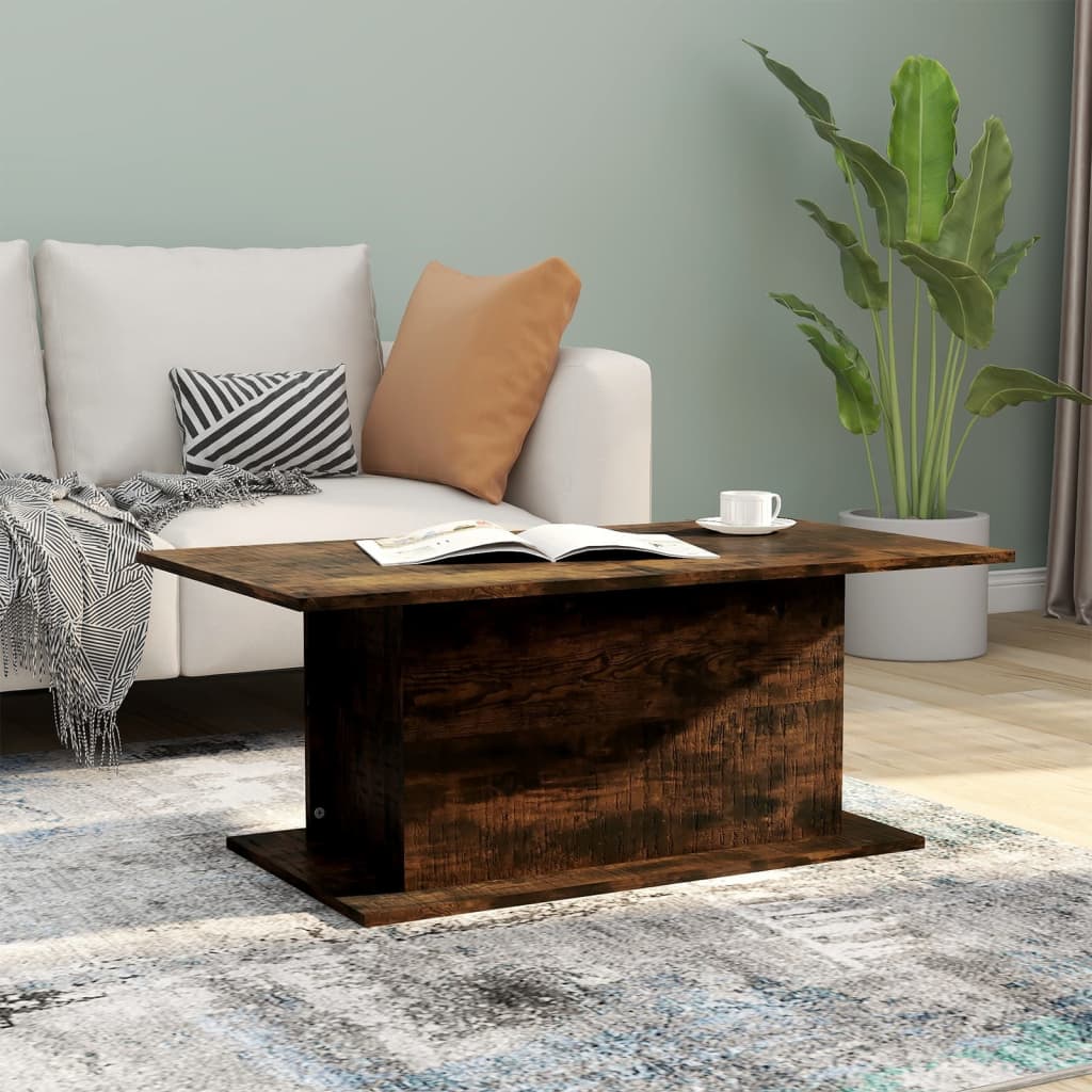 vidaXL Coffee Table Accent End Side Sofa Table for Living Room Engineered Wood-10