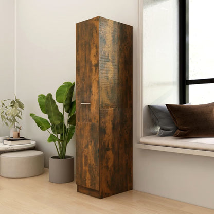 vidaXL Apothecary Cabinet Engineered Wood Living Room Cabinet Multi Colors-13