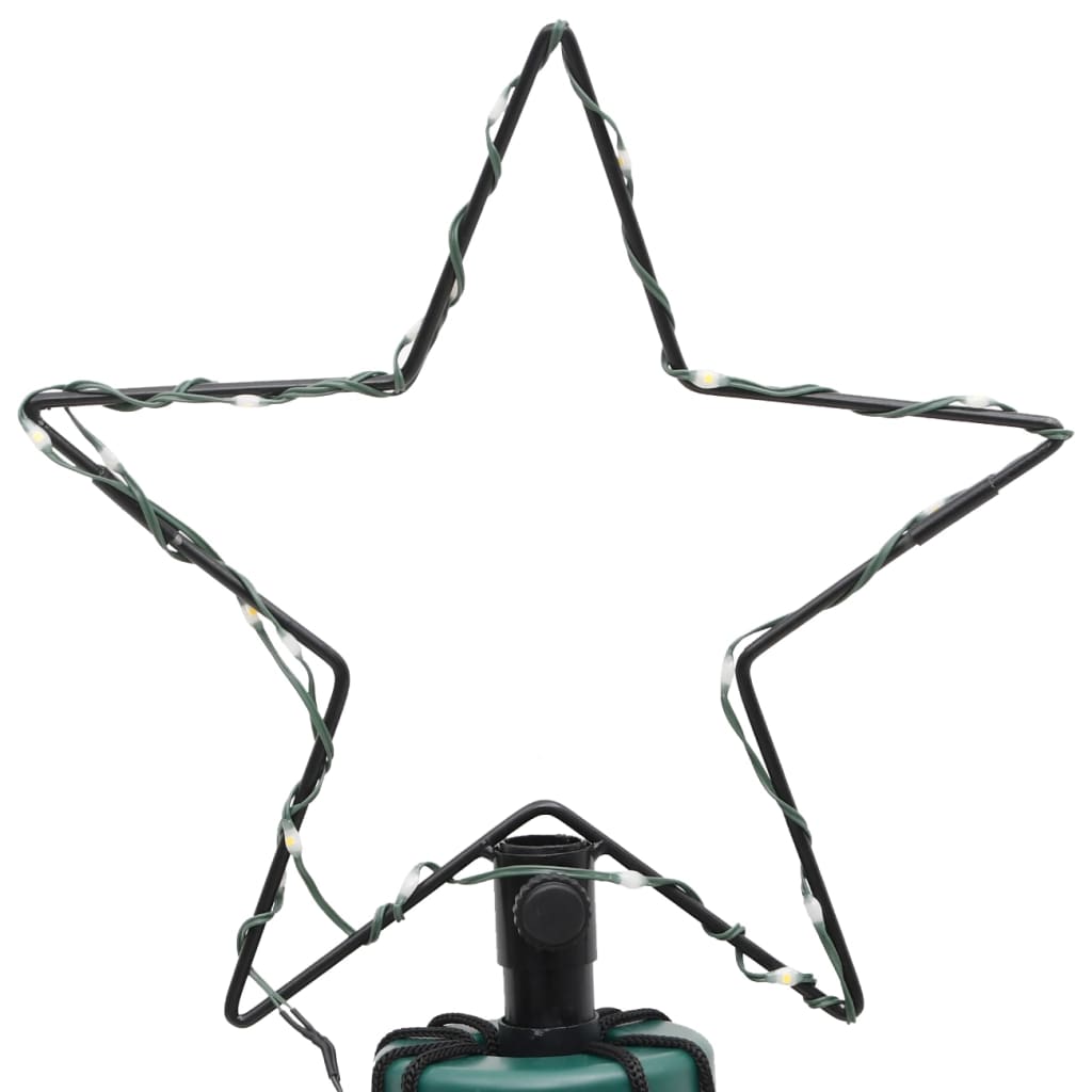 vidaXL Christmas Cone Tree Decoration Artificial Christmas Tree with LEDs-1