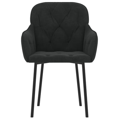 vidaXL Dining Chairs 2 Pcs Accent Upholstered Chair for Living Room Velvet-3