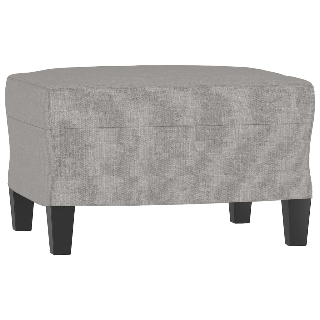 vidaXL Footstool Dark Gray 23.6"x19.7"x16.1" Fabric-2