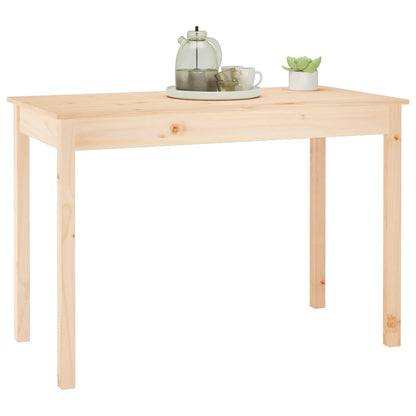 vidaXL Dining Table Kitchen Restaurant Bistro Dinner Table Solid Wood Pine-4