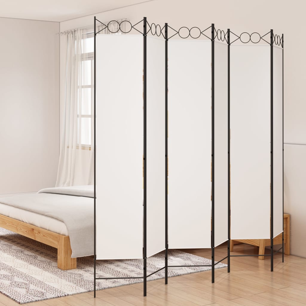 vidaXL 4-Panel Room Divider Anthracite 63"x86.6" Fabric-33