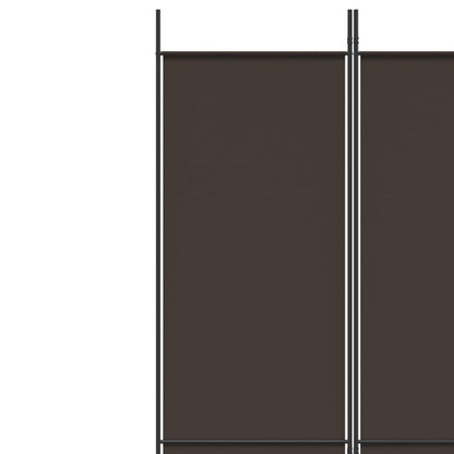 vidaXL Room Divider Folding Partition Privacy Screen for Home Office Fabric-4