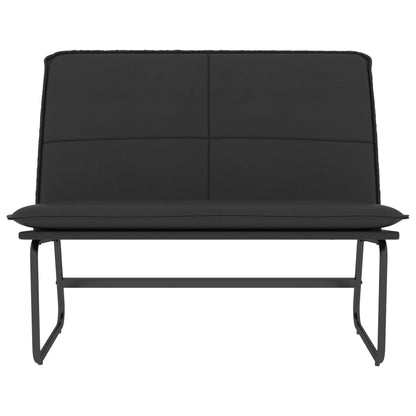 vidaXL Bench Black 39.4"x29.5"x29.9" Faux Leather-2