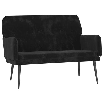 vidaXL Loveseat Upholstered Couch Bench with Armrests for Dining Room Velvet-0