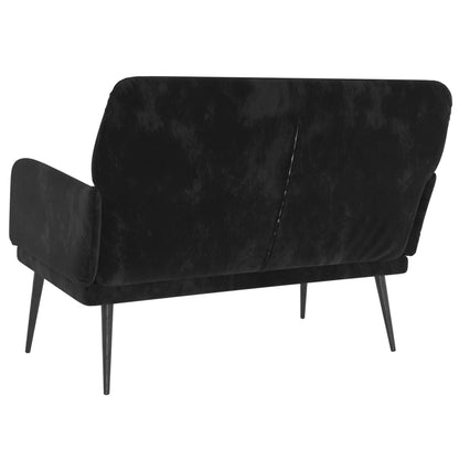 vidaXL Loveseat Upholstered Couch Bench with Armrests for Dining Room Velvet-3