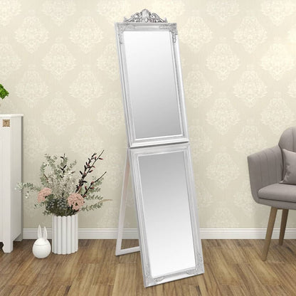 vidaXL Free-Standing Mirror Full Lenth Floor Mirror with Stand for Hallway-13