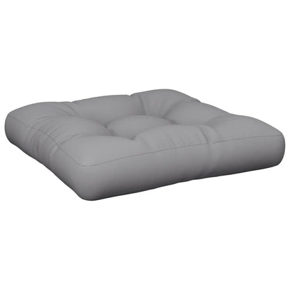 vidaXL Pallet Cushion Gray Fabric-1
