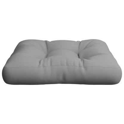 vidaXL Pallet Cushion Gray Fabric-4