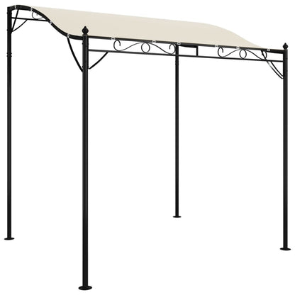 vidaXL Canopy Cream 6.6'x7.5' 0.6 oz/ft² Fabric and Steel-2