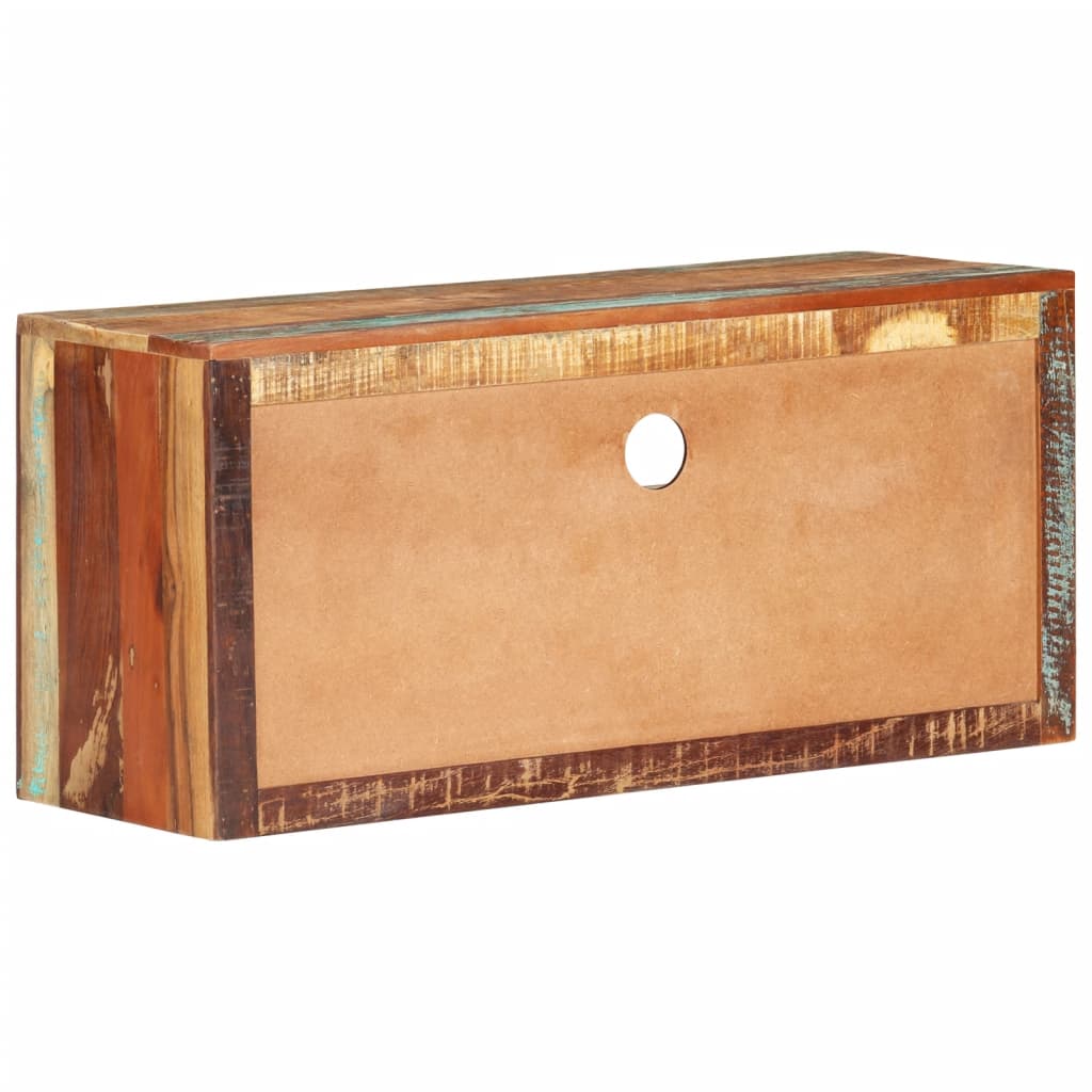 vidaXL TV Stands 2 pcs 34.6"x11.8"x15.7" Solid Wood Reclaimed-2