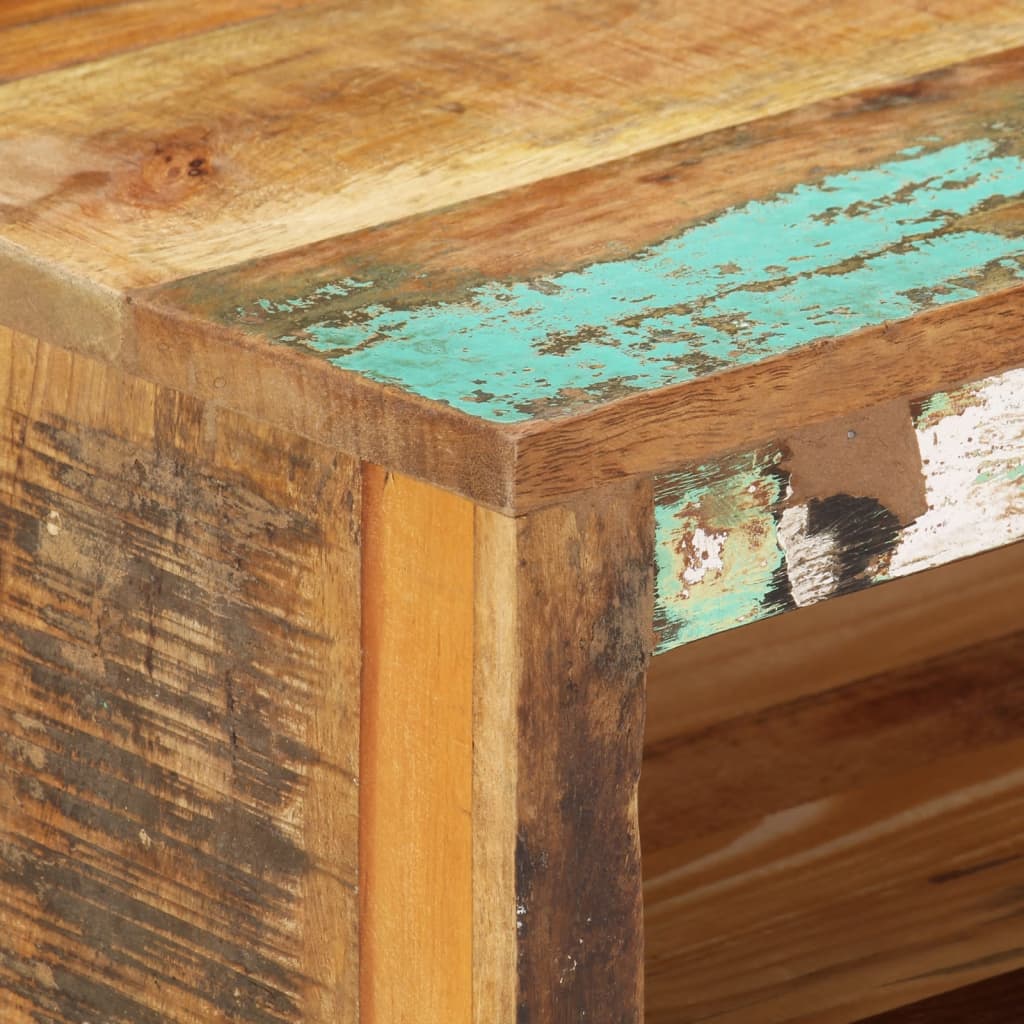 vidaXL TV Stands 2 pcs 34.6"x11.8"x15.7" Solid Wood Reclaimed-4