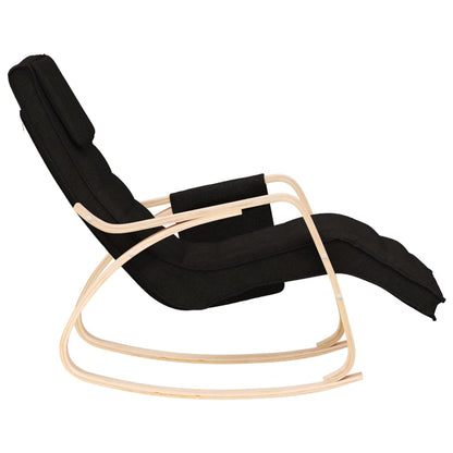 vidaXL Rocking Chair Rocker Swinging Chair for Living Room Nursery Fabric-3