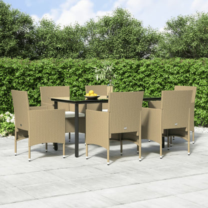 vidaXL Patio Dining Set Outdoor Dining Set Table and Chair Set for Garden-17