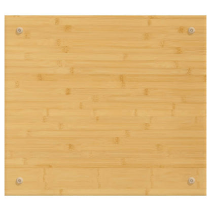 vidaXL Cooker Cover 19.7"x22"x0.6" Bamboo-0