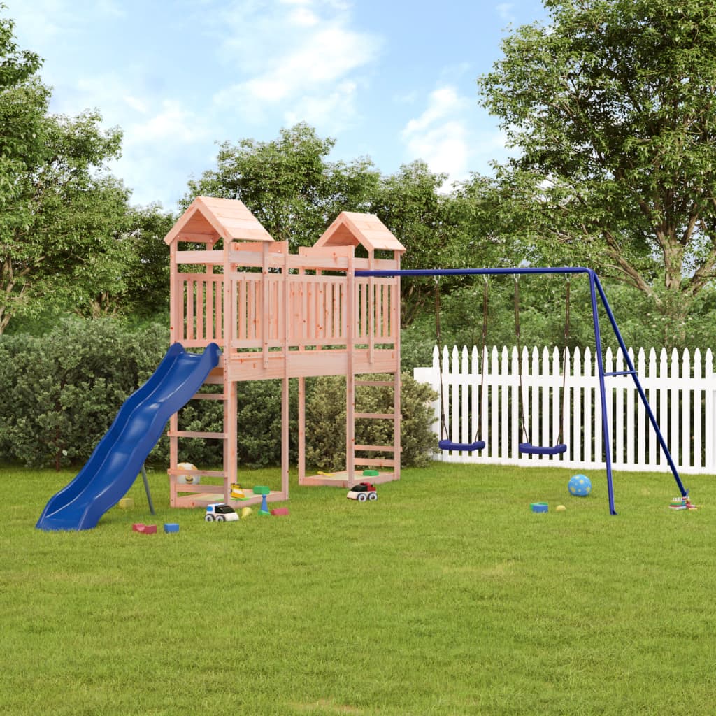 vidaXL Outdoor Playset Solid Wood Douglas-0