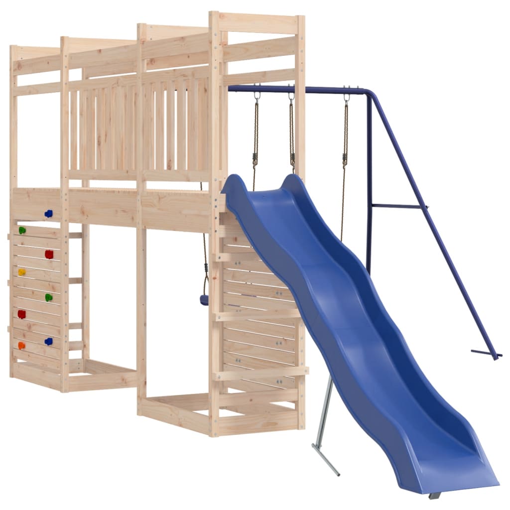 vidaXL Outdoor Playset Solid Wood Pine-4